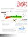 Балансир Lucky John Classic 8 36RT/8см/блистер (81801-36RT)
