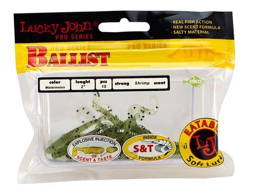 Силікон Lucky John Ballist 2"/PA01 (140155-PA01)