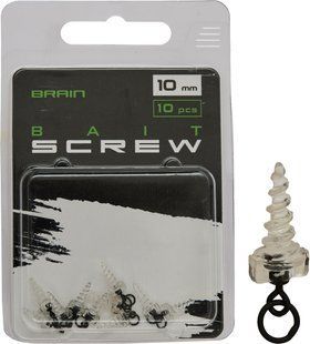 Винт для бойлов Brain Bait Screw 10мм (1858-25-27)