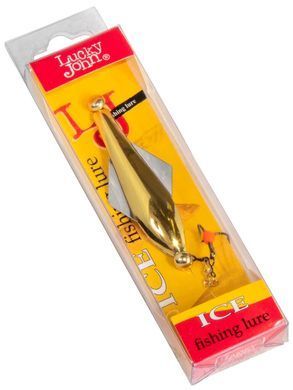 Блешня Lucky John Glider 60мм/GS з ланцюжком і гачком (101-3-GS)