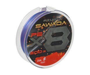 Шнур Azura '25 Sawada X8 200м/#1.5/0.205мм (S8-15)
