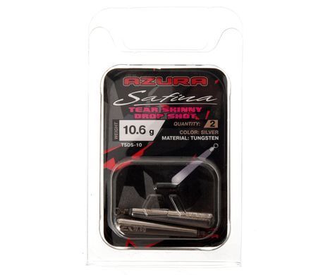 Грузило Azura Safina Tungsten Tear Skinny Drop Shot 10.6г (TSDS-10)