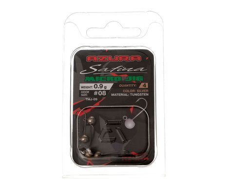 Джиг-голівка Azura Safina Tungsten Micro Jig 0.9г #8 (TMJ-09)