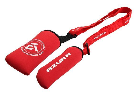 Чехол Azura Neopren Rod Holder Red L (ANR-RL)
