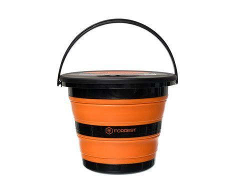 Відро з кришкою Forrest Folding Bucket Orange with cover 5л (FFB5O-C)