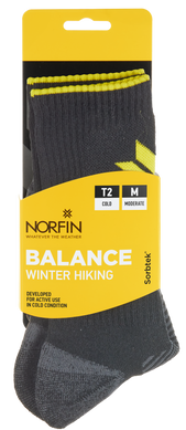 Шкарпетки Norfin T2M BALANCE WINTER HIKING CREW р.M (39-41)