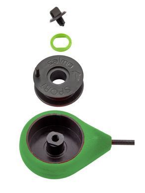 Вудка з підставкою Salmo Sport green 24см (411-07)