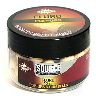 Бойлы&nbsp;Dynamite&nbsp;Baits Source White Fluro Pop-Up 10мм (DY055)