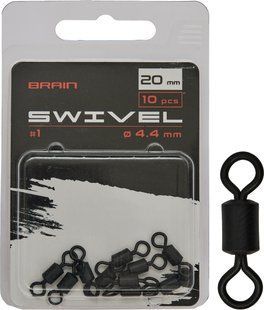 Вертлюг Brain Swivel #1/20мм/диам. 4.4мм (1858-24-74)