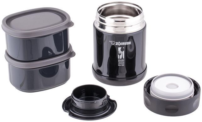 Набор для ланча ZOJIRUSHI SW-EZE35BA / цвет черный (1678-04-25)