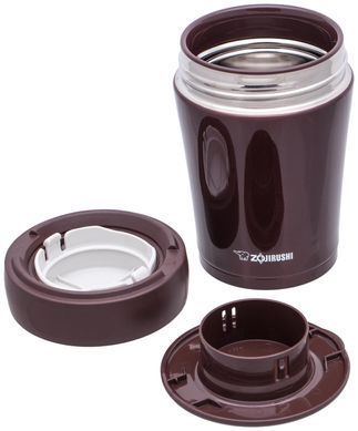 Пищевой термоконтейнер ZOJIRUSHI SW-Golden CatchE36TA 0.36 л / цвет коричневый (1678-04-22)