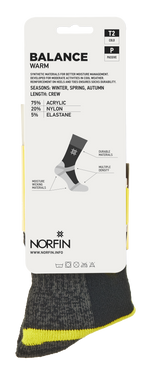 Шкарпетки Norfin T2P BALANCE WARM CREW р.M (39-41)