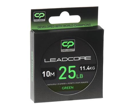 Ледкор Carp Pro Deligth Leadcore Green 10м25b (CP4925)