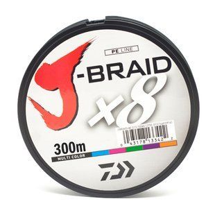 Шнур Daiwa J-Braid 8X 300м/46.5кг/0.42мм/#8.0 (12755-142)