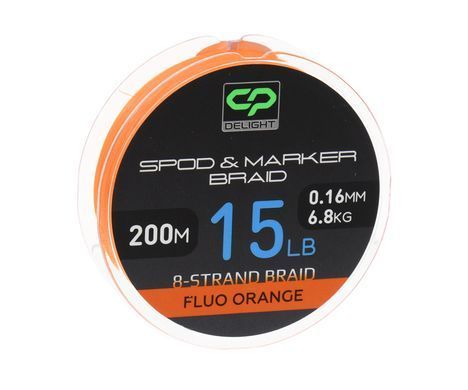 Шнур Carp Pro Delight Spood & Marker Braid PE X8/0.16мм (CPDTSMBO)