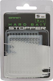 Стопор для бойлов Brain Hard Bait Stopper 5мм (1858-25-25)