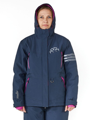 Куртка женская зимняя Norfin NORDIC SPACE BLUE (серо-синий) -35°/8000мм/S (542001-S)