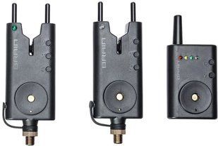Набір електронних сигналізаторів Brain Wireless Bite Alarm B-1 2+1 (1858-42-24)