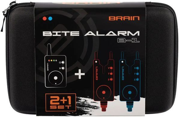 Набір електронних сигналізаторів Brain Wireless Bite Alarm B-1 2+1 (1858-42-24)