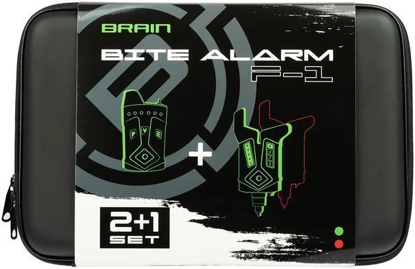 Набір електронних сигналізаторів Brain Wireless Bite Alarm F-1 2+1 (1858-80-82)