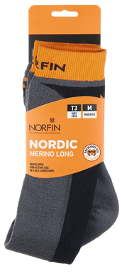 Шкарпетки Norfin T3M NORDIC MERINO LONG р.M (39-41)