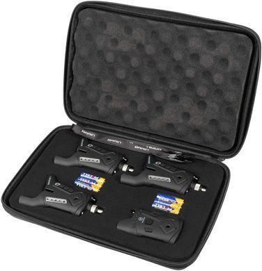 Набор электронных сигнализаторов Brain Wireless Bite Alarm F-1 3+1 (1858-80-81)