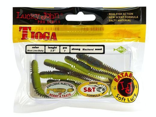 Силикон Lucky John Tioga 2.9"/T53 (140103-T53)
