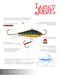 Балансир Lucky John Baltic 6 103/6см/блістер (61601-103)