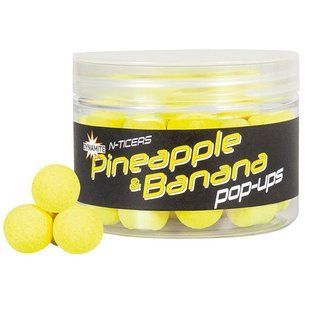 Бойлы Dynamite Baits Wafters N-Ticers Pineapple & Banana 14мм (DY1857)