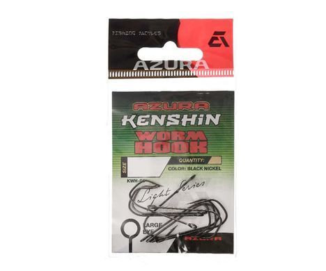 Крючки Azura Kenshin Worm Hook №1 (KWH-01)