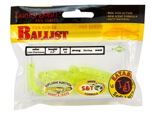 Силікон Lucky John Ballist 2.5"/071 (140101-071)
