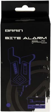 Електронний сигналізатор клювання Brain Wireless Bite Alarm F-1 White (1858-80-83)