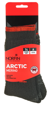 Шкарпетки Norfin T4A ARCTIC MERINO CREW р.M (39-41)