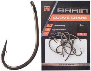 Крючок Brain Curve Shank #1 (1858-80-12)