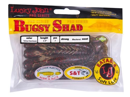 Силикон Lucky John Bagsy Shad 2.8"/PA03 (140107-PA03)