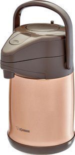 Термос ZOJIRUSHI SR-CC22NZ 2.2 л (с помпой. колба нержавеющая сталь) / цвет золото (1678-05-54)