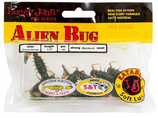 Силикон Lucky John Alien Bug 1.5"/085 (140164-085)