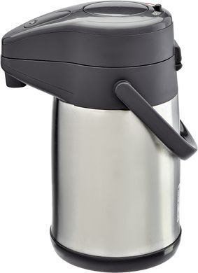 Термос ZOJIRUSHI SR-CC30XA 3.0 л (с помпой. колба нержавеющая сталь) / цвет серебро (1678-05-13)