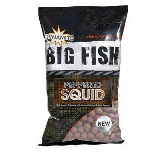 Бойлы Dynamite Baits Peppered Squid Boilies 15мм/1.8кг (DY1684)