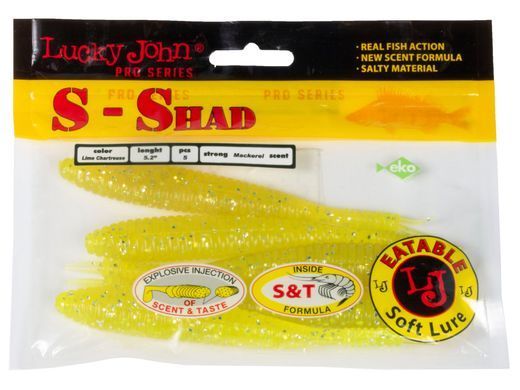 Силікон Lucky John S-Shad 5.2"/071 (140133-071)