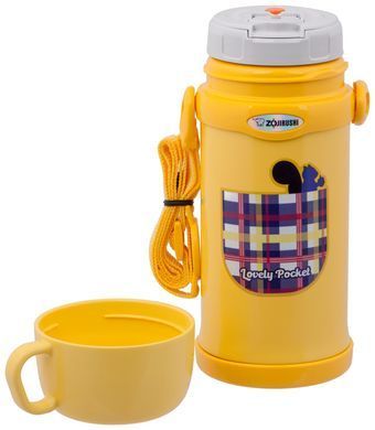 Термос ZOJIRUSHI SC-MC60YA детский 0.6 л / цвет жёлтый (1678-03-77)