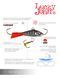 Балансир Lucky John Baltic 4 12HRT/4см/блістер (61401-12HRT)