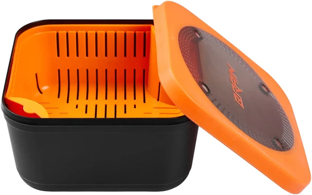 Емкость Brain Pellet/Bait box 17x17x9см/с ситом (1858-47-96)