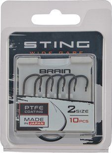 Крючок Brain Sting Classic Wide Gape #2 (1858-80-49)
