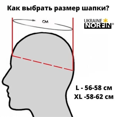 Шапка Norfin Fin Windstop р.L