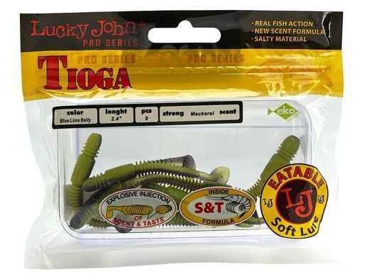 Силікон Lucky John Tioga 2.4"/T53 (140119-T53)