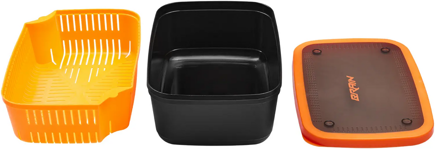 Ємність Brain Pellet/Bait box 26x18x9см/з ситом (1858-47-97)