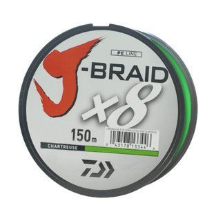 Шнур Daiwa J-Braid 8X 150м/4.0кг/0.06мм/#0.6 (12750-006)