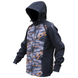 Куртка Viverra Softshell Infinity Hoody Black Camo Orange S (РБ-2239057)