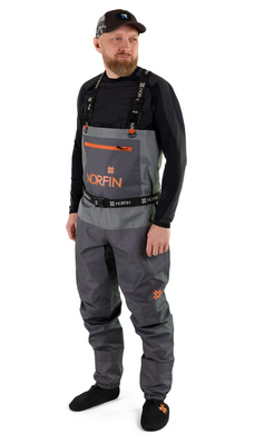 Вейдерси Norfin Pilot Stockingfoot Gray р.M (83329-02M)